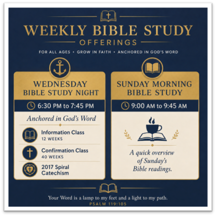 BIBLE STUDY